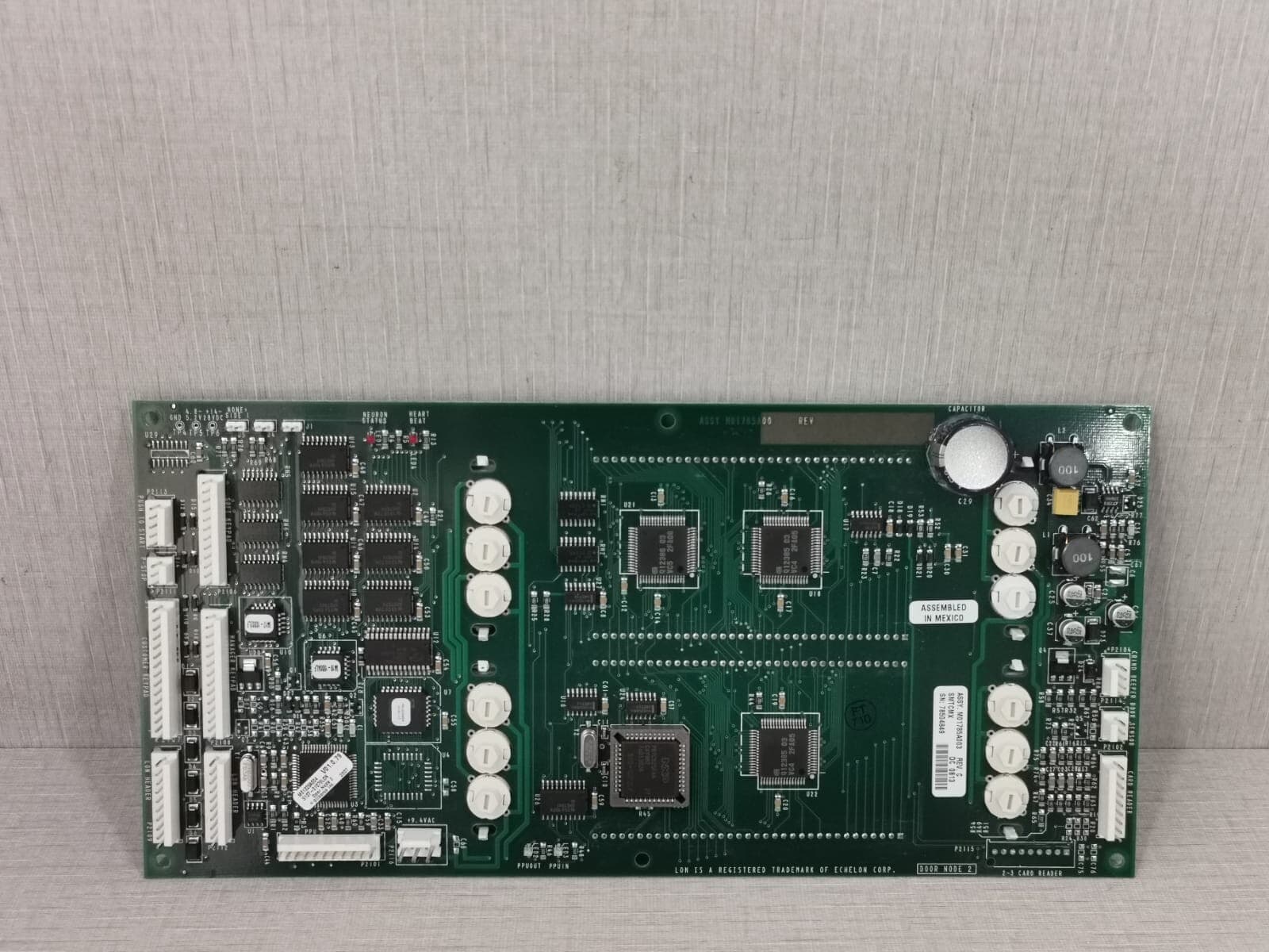 ECHELON Gilbarco M01785A003 PCA Door Node 2 PCB Board