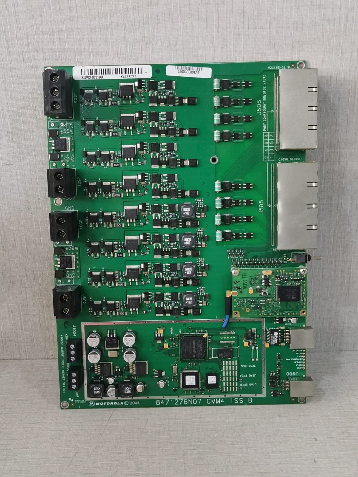 Cambium Networks Motorola Canopy 1090CK 8471276N07 CMM4 Mother Board ISS-B