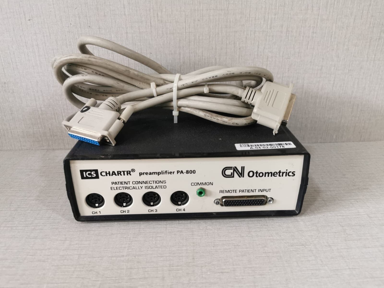 GN Otometrics PA-800 ICS Chartr Preamplifier 8040044 - Incomplete Accessories