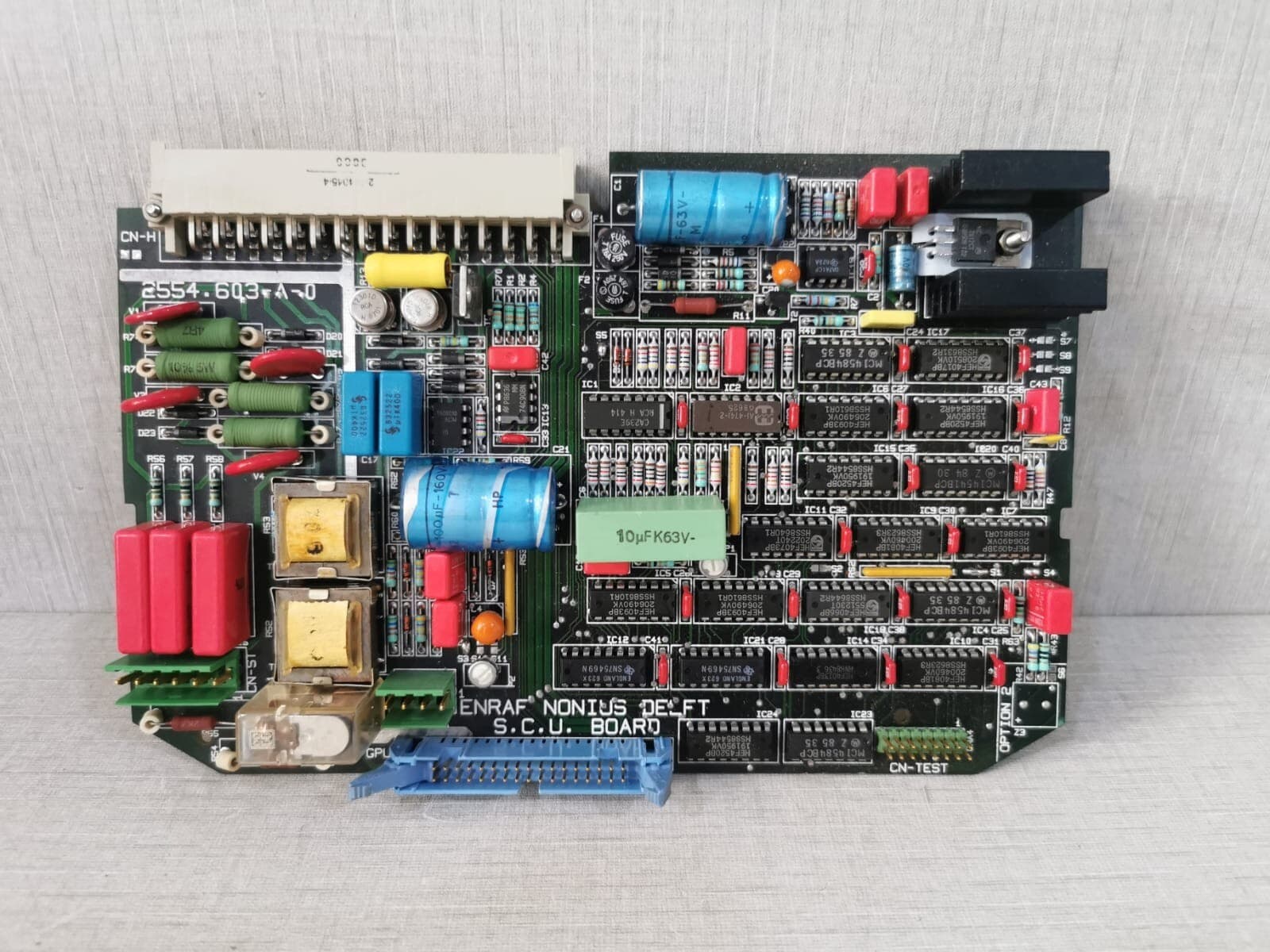 ENRAF NONIUS DELFT 2554.603-A-0 S.C.U PCB CIRCUIT BOARD