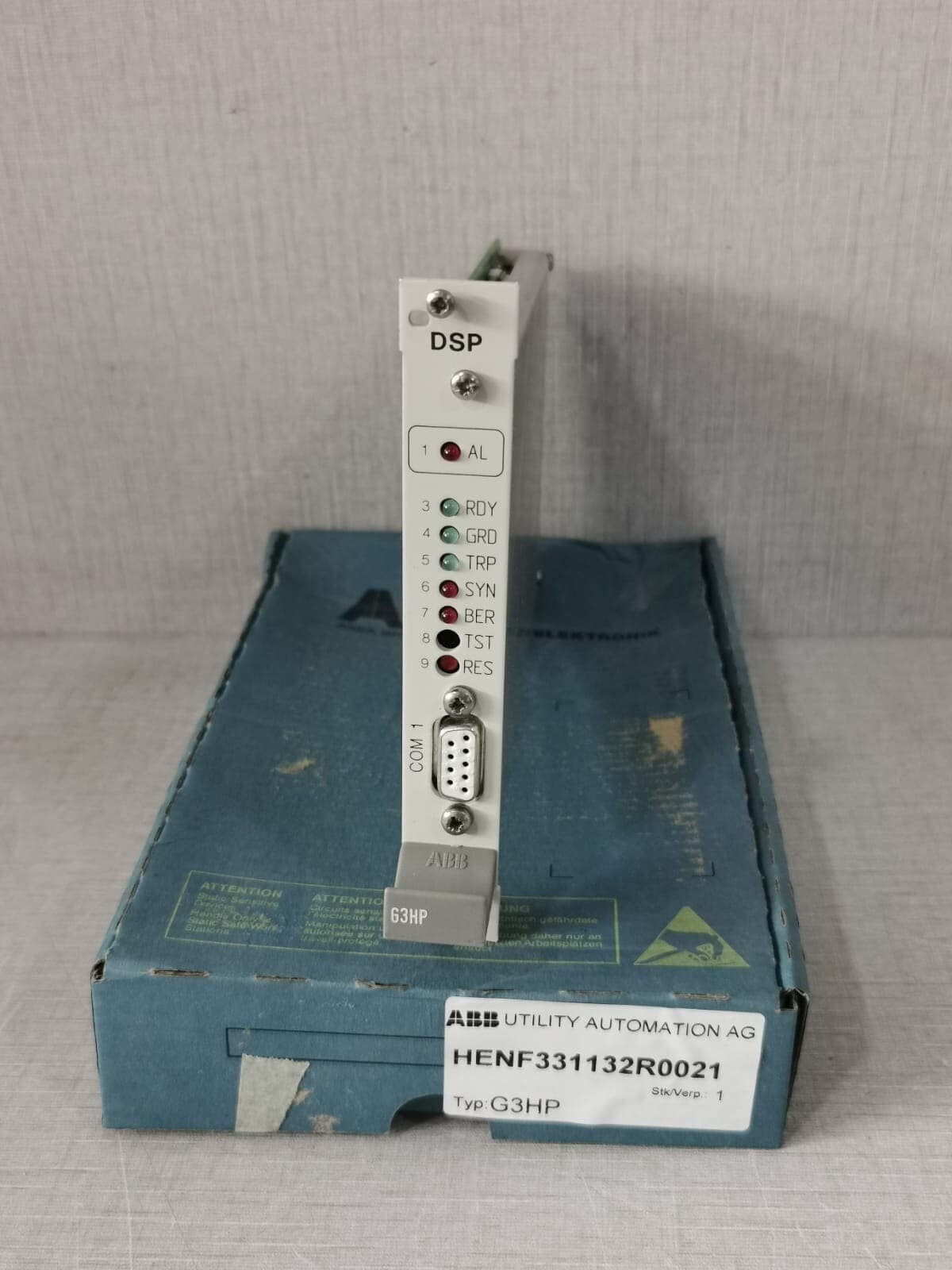 ABB G3HP HENF 436861P104 / HENF 331132R0021 / HENF 436861P201 DSP Module