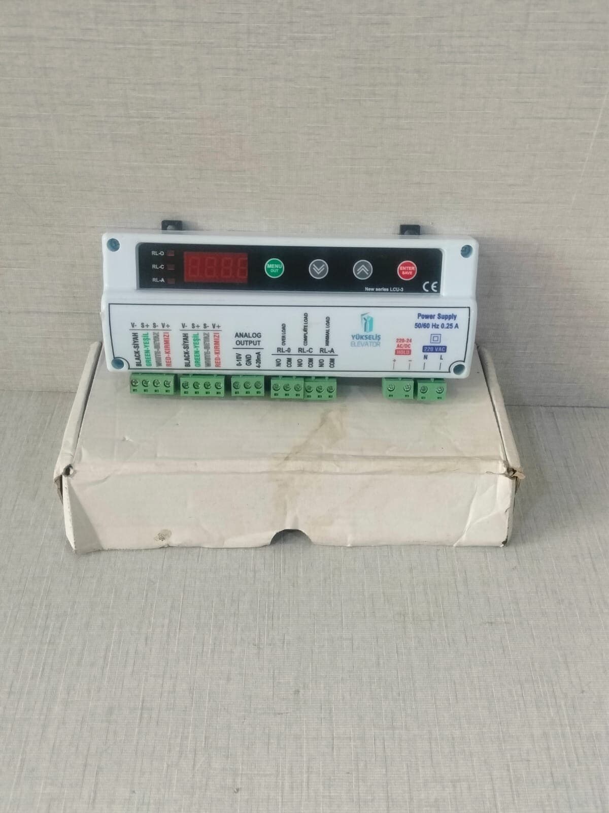 YUKSELIS ELEVATOR POWER SUPPLY 220-24 AV/DC 50/60 Hz 0.25A WITH FHILTY BOX