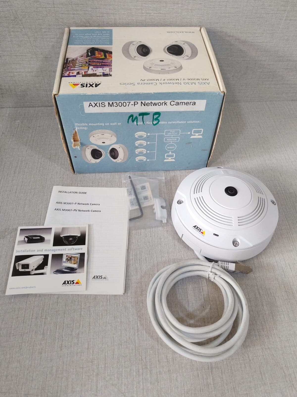 Axis M3007-P Mini Dome Network Camera 0543-001