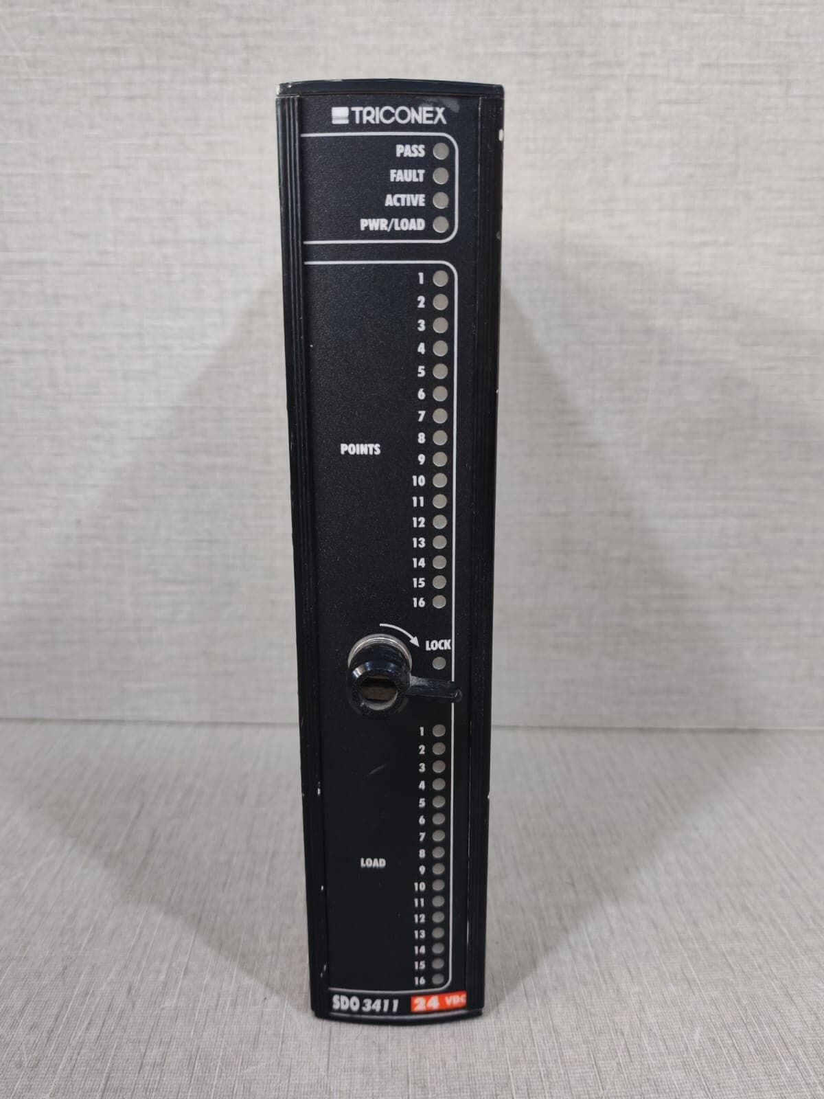 TRICONEX SDO 3411 OUTPUT MODULE 24 VDC