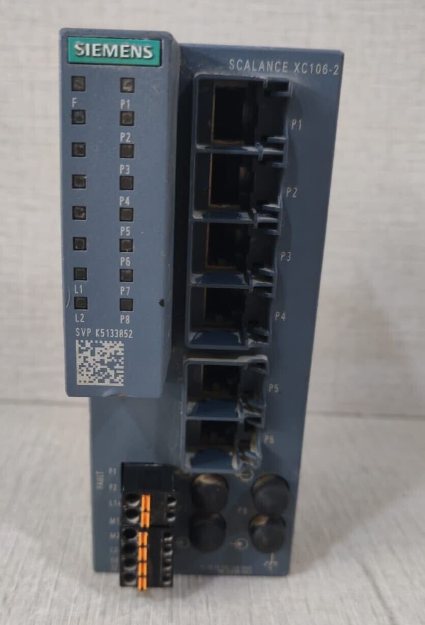 Siemens 6GK5106-2BB00-2AC2 SCALANCE XC106-2 Ethernet Switch