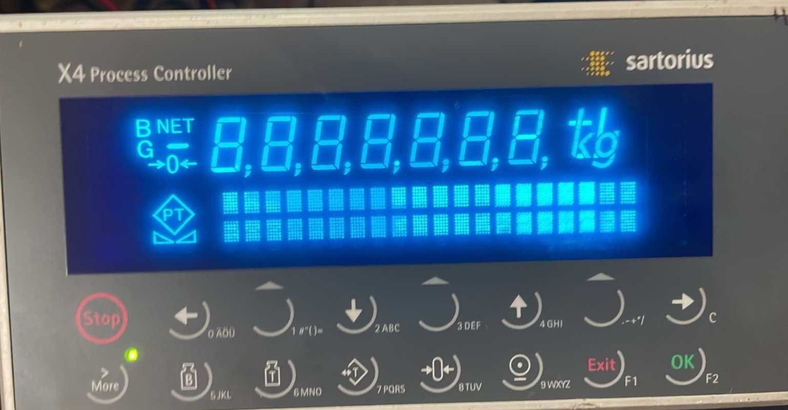 PR 5510/20 Sartorius X4 Process Controller