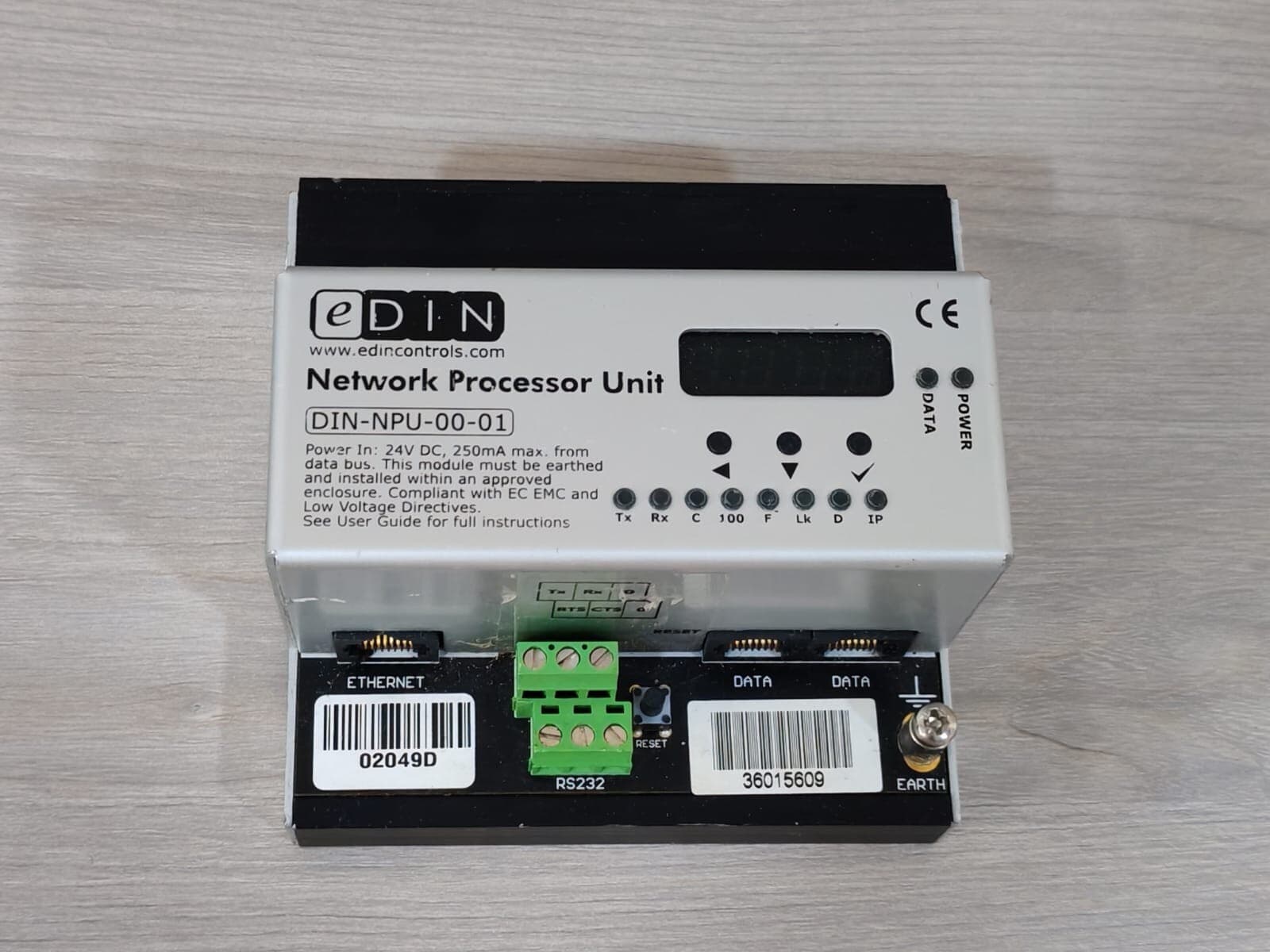 eDIN DIN-NPU-00-01 NETWORK PROCESSOR UNIT