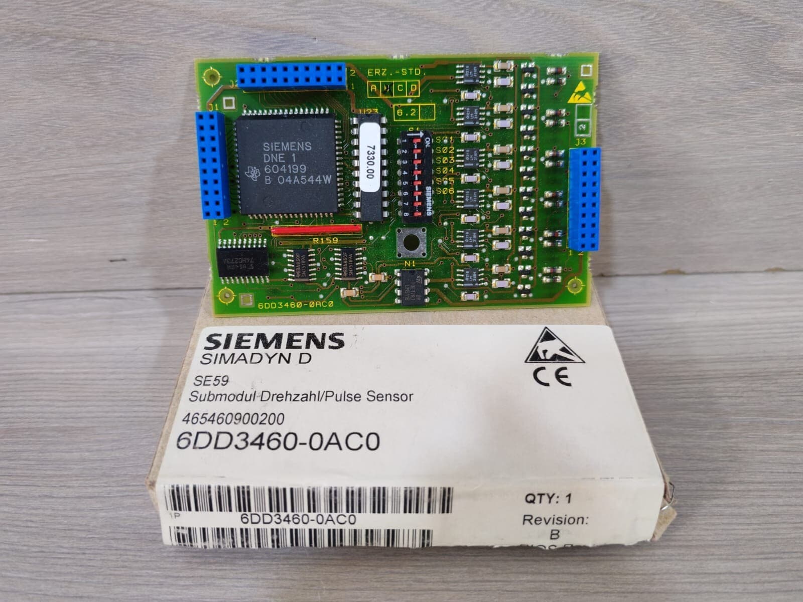 SIEMENS 6DD3460-0AC0 SIMADYN D PULSE SENSOR