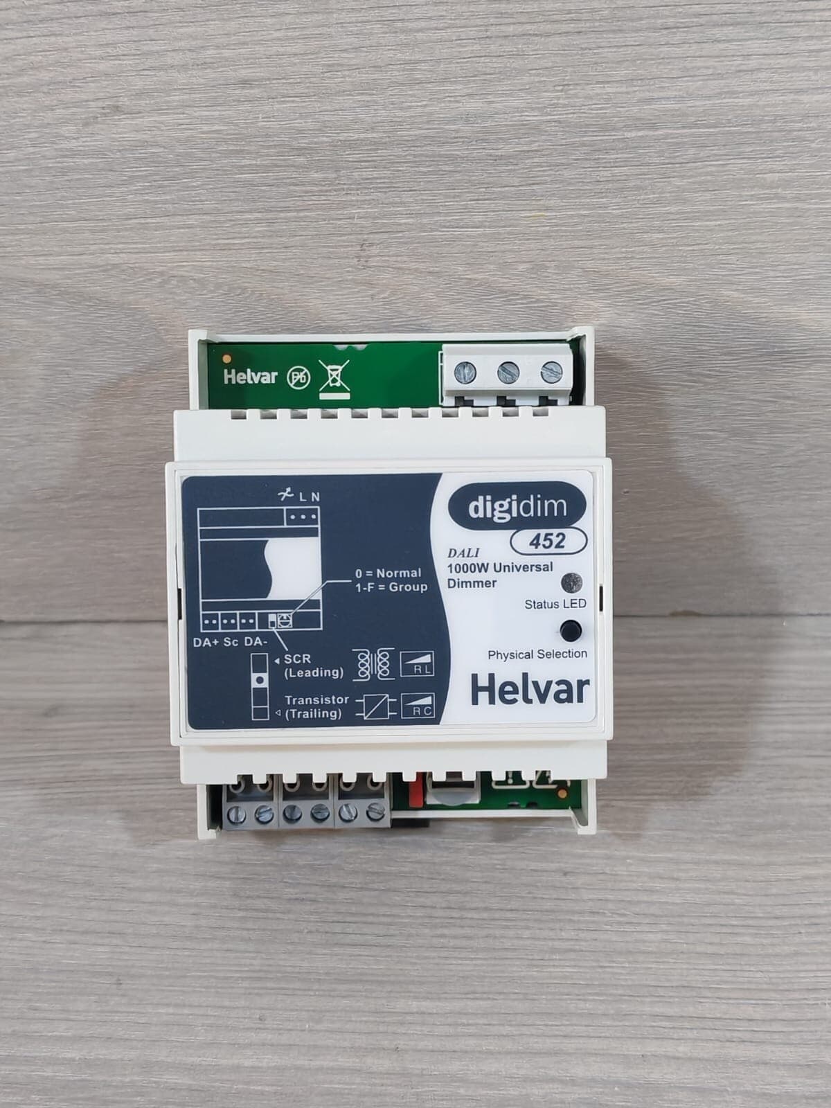 HELVAR DigiDim 452 DALI 1000W Universal Dimmer