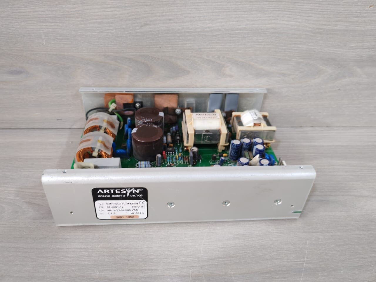 Artesyn SMP/OC150/M4/HIR Replacement Board P/n: 91.0001.17 Rev. B Power Supply