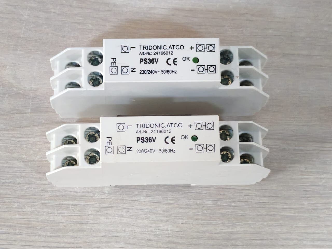 Tridonic 24166012 | PS36V | 230/240V~50/60Hz Din Rail Power Supply