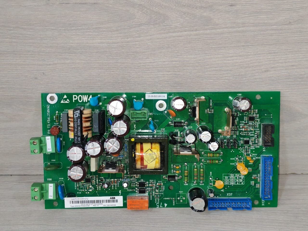 ABB SDCS-POW-4-SD REV.A POWER SUPPLY UNIT 3ADT315100R1012