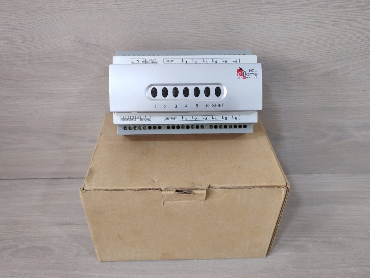 HDL E-HOME-MR0610NB 6CH 10A INTELLIGENT RELAY MODULE