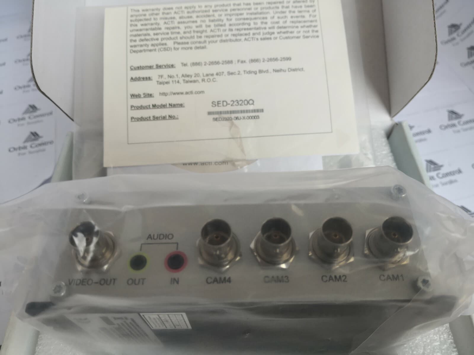 VIDEO SERVER ACTI SED 2320Q Four-Channel