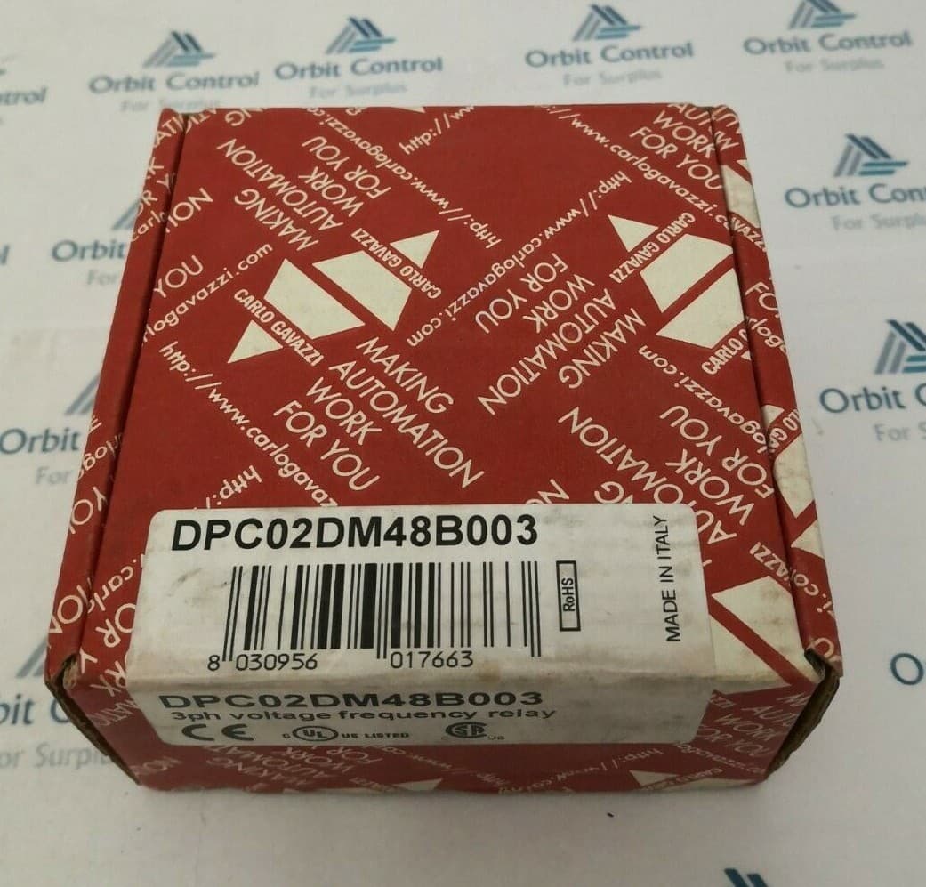 Carlo Gavazzi DPC02DM48B003 / 3ph voltage frequency relay