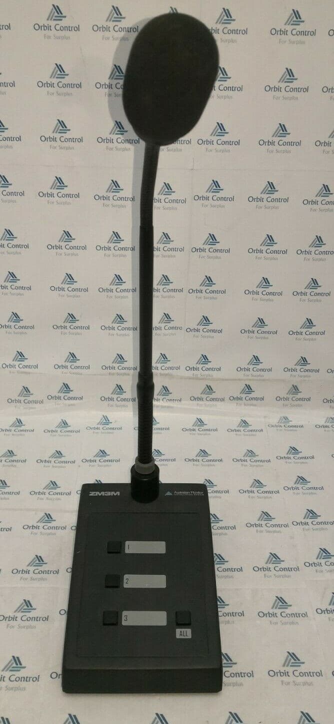 Australian Monitor ZM3M Remote Microphone Paging Station