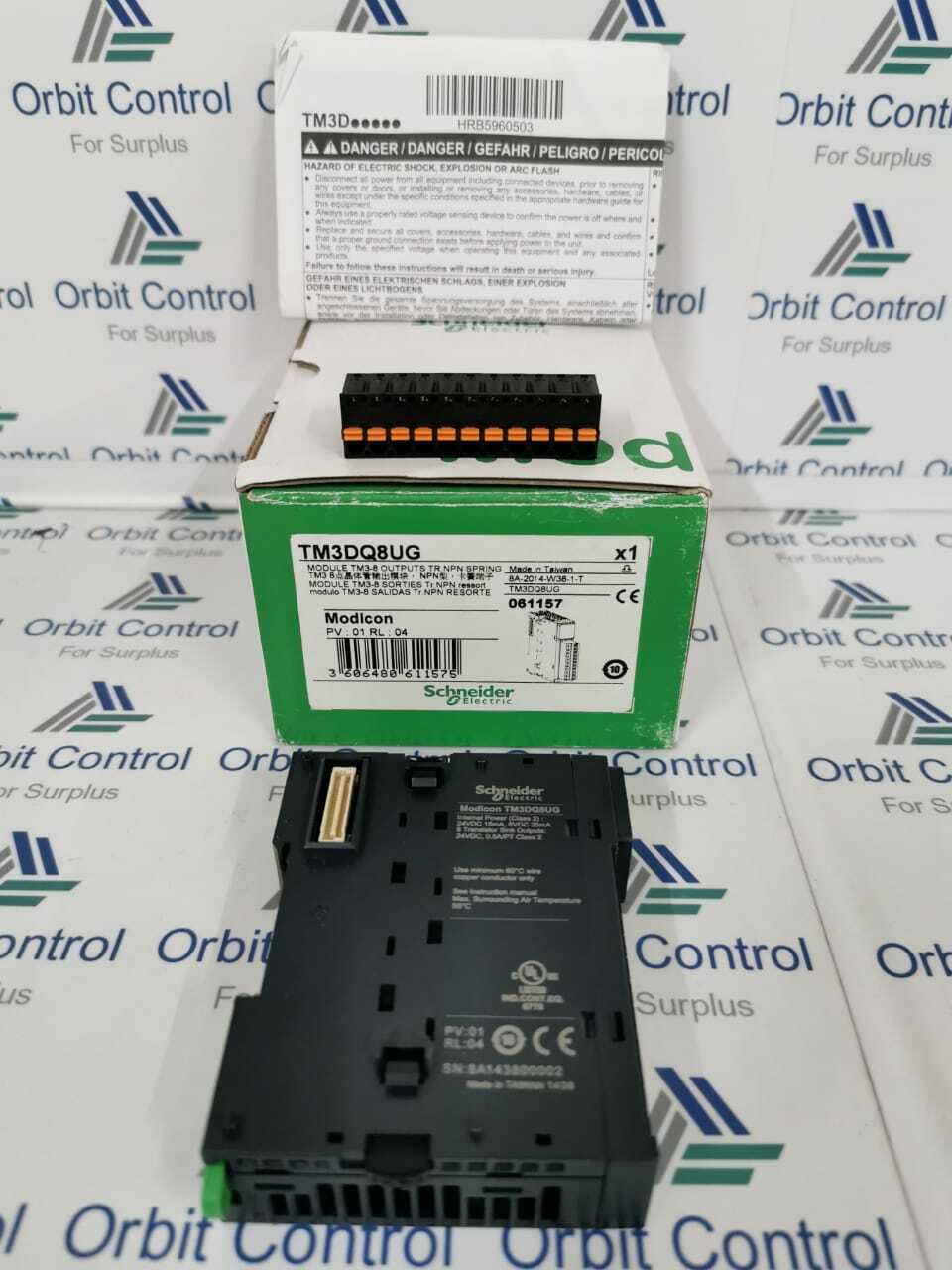 Schneider TM3DQ8UG MODULE TM3 - 8 OUTPUTS TRANSISTOR NPN SPRING