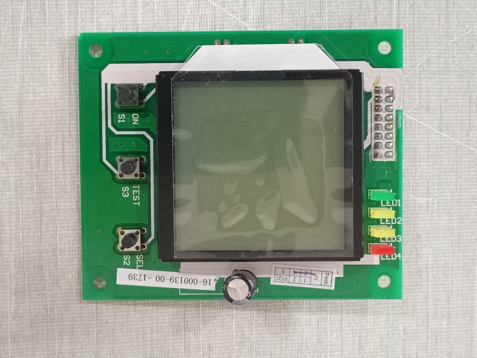 ZCM6207 Board/16-000139-00-1739 V1.1 Printed Circuit Board