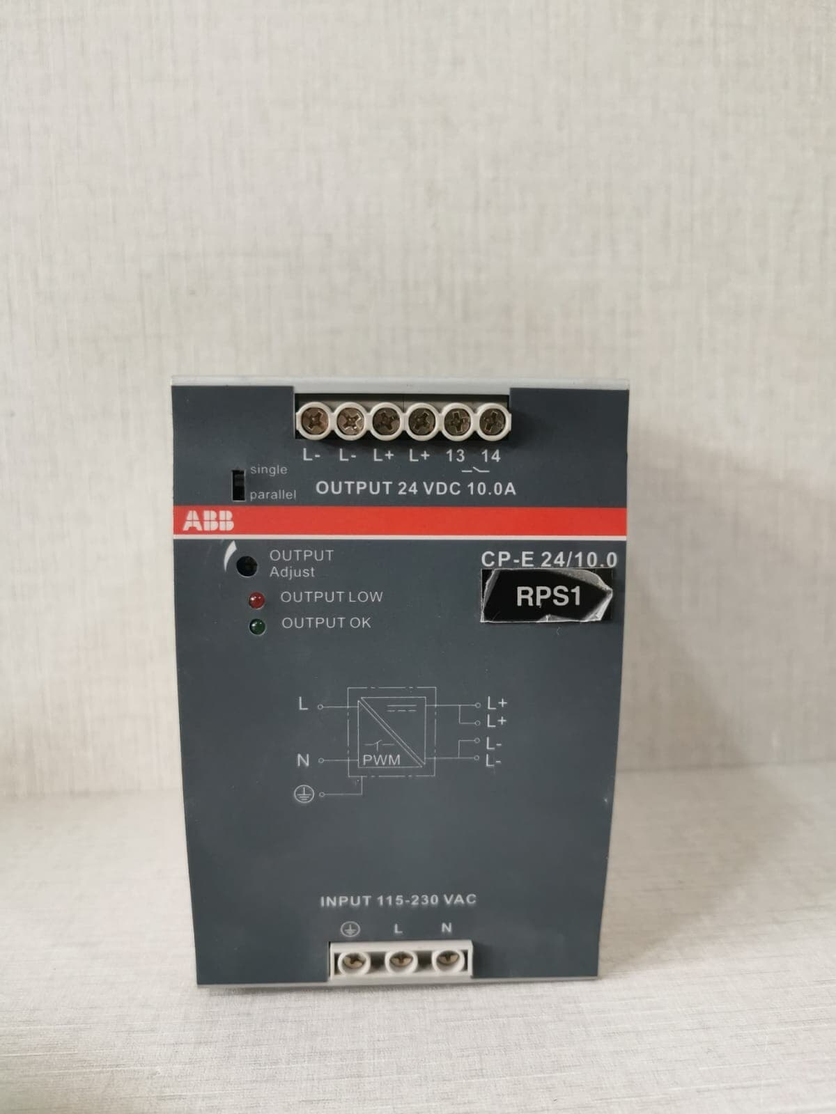 ABB Switchmode power supply CP-E 24/10.0 1SVR427035R0000 24VDC