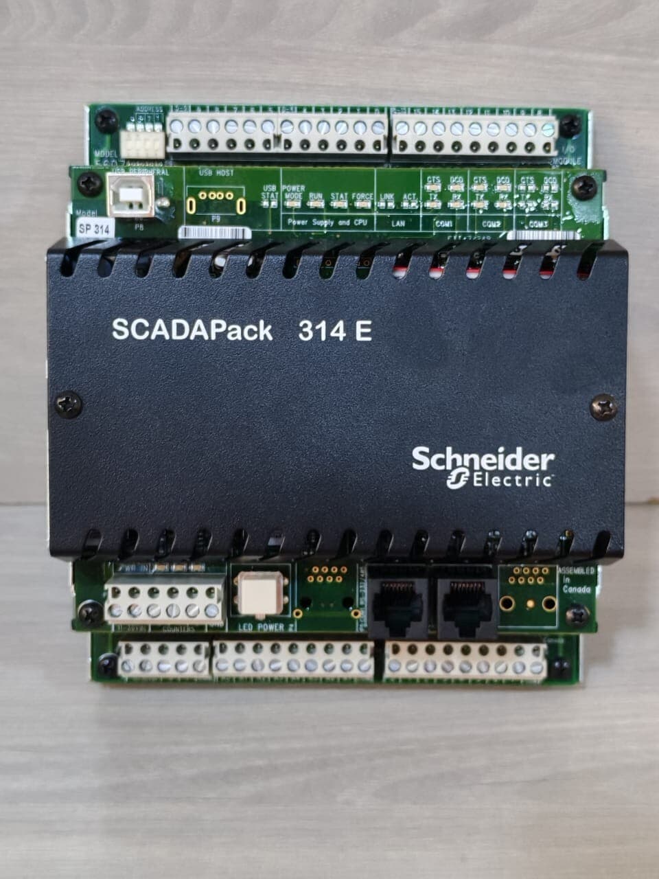 SCHNEIDER ELECTRIC SCADAPACK 314 E TBUP314-EA55-AB00 REMOTE TELEMETRY UNIT