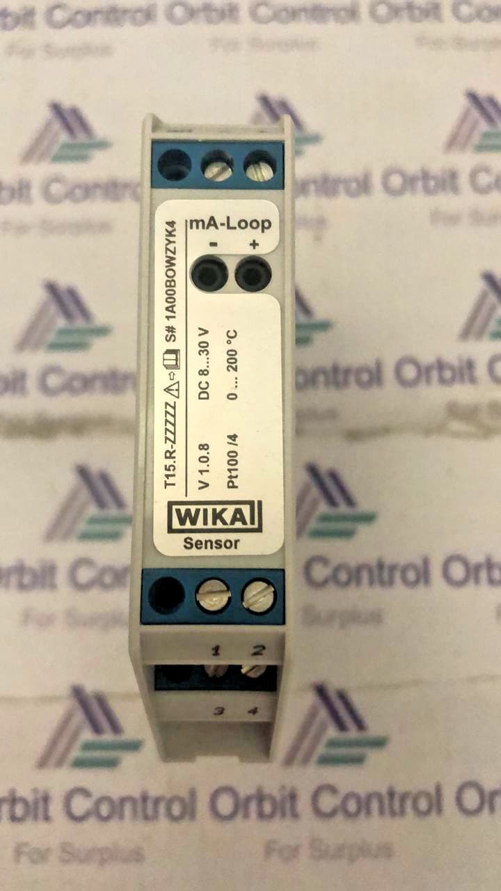 WIKA T15R-ZZZZZ, V 1.0.8 RTD mA transmitter