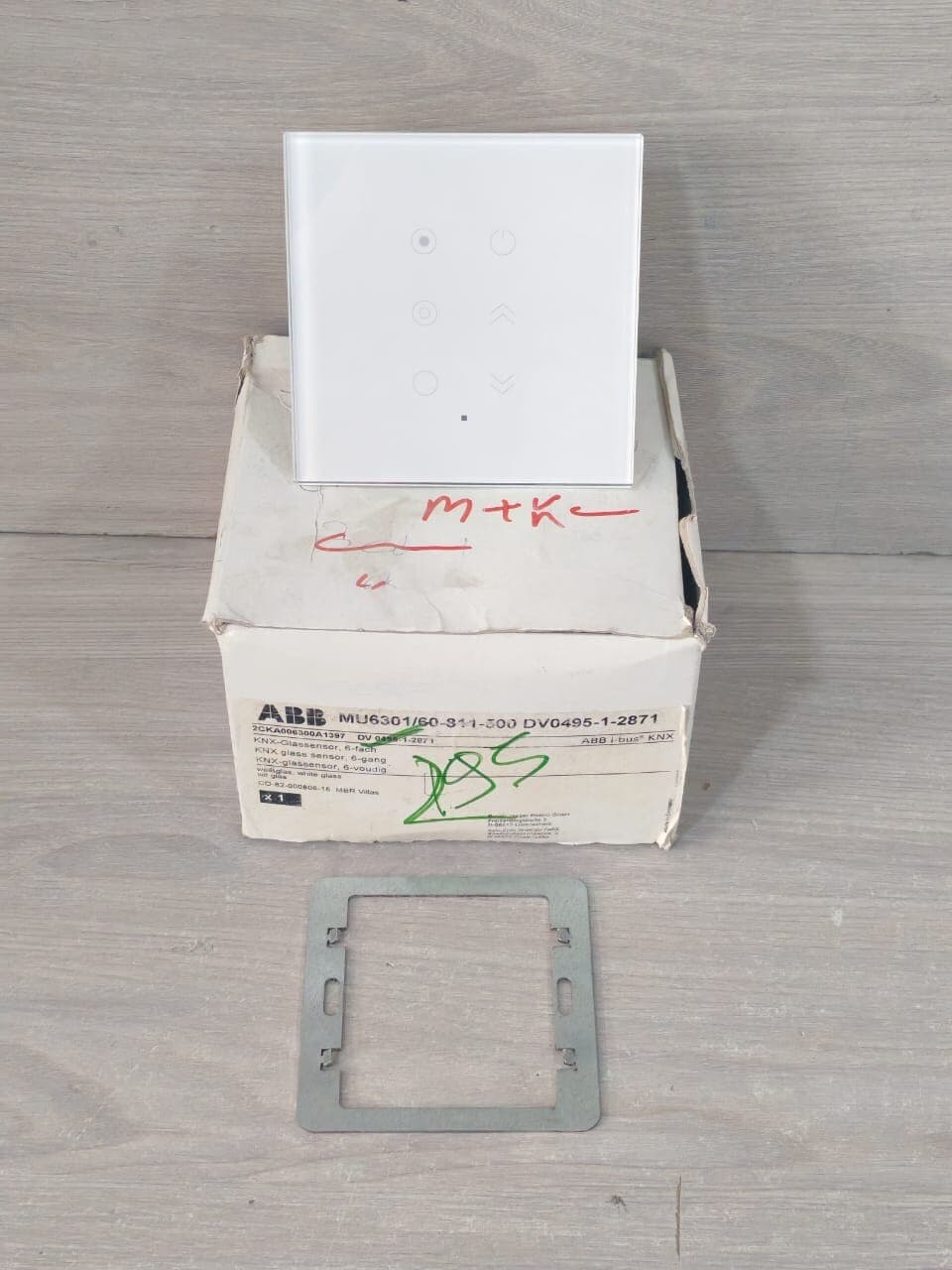 BUSCH-JAEGER BY ABB 6300-0-1397 MODULE 1721L528 GLASS SENSOR- W/O