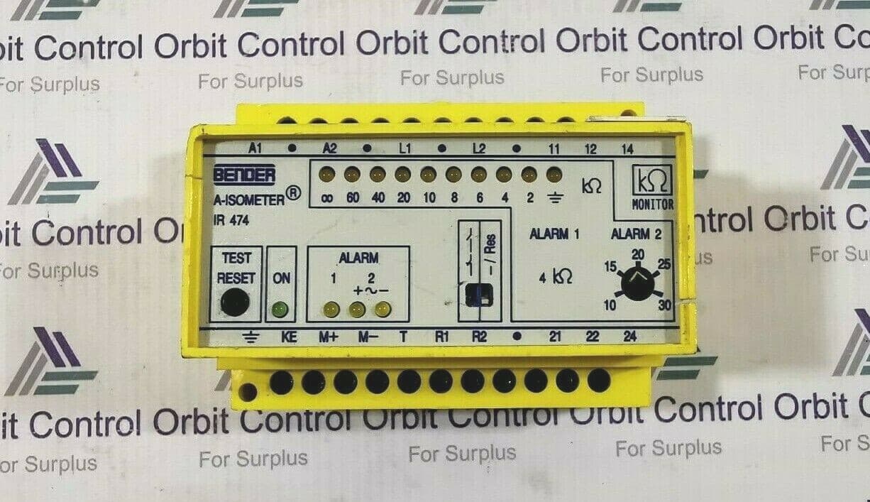 BENDER IR474LY-421 MONITORING RELAY