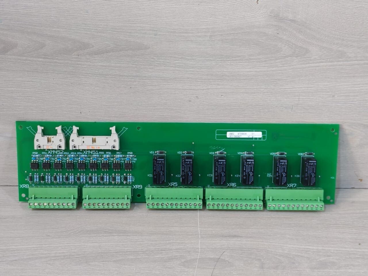 MGE OBEZ 6739836 D1 / 6739835XD-1-D/6739835XD-2-D PCB ASSEMBLY BOARD