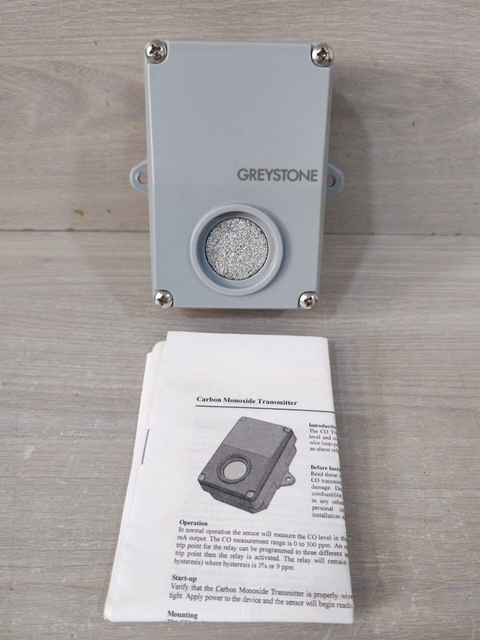 GREYSTONE CMD5B1000 CO SENSOR SPACE ECHEM.5 % ANALOG OUTPUT