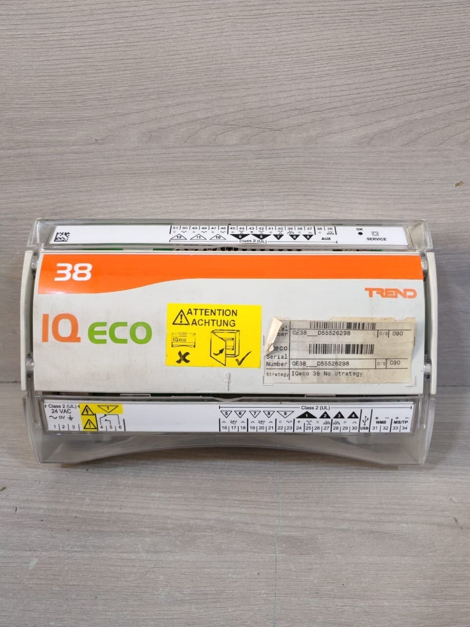 TREND IQE38-1201U50036 TERMINAL UNIT CONTROLLER