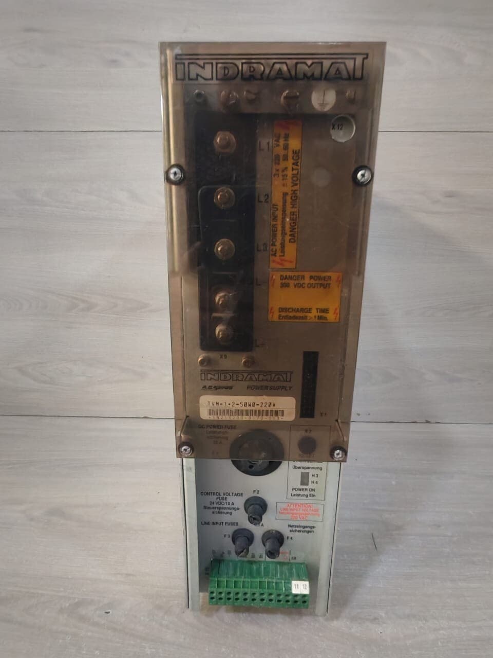 Indramat TVM-1.2-50W0-220 V A.C SERVO Power Supply