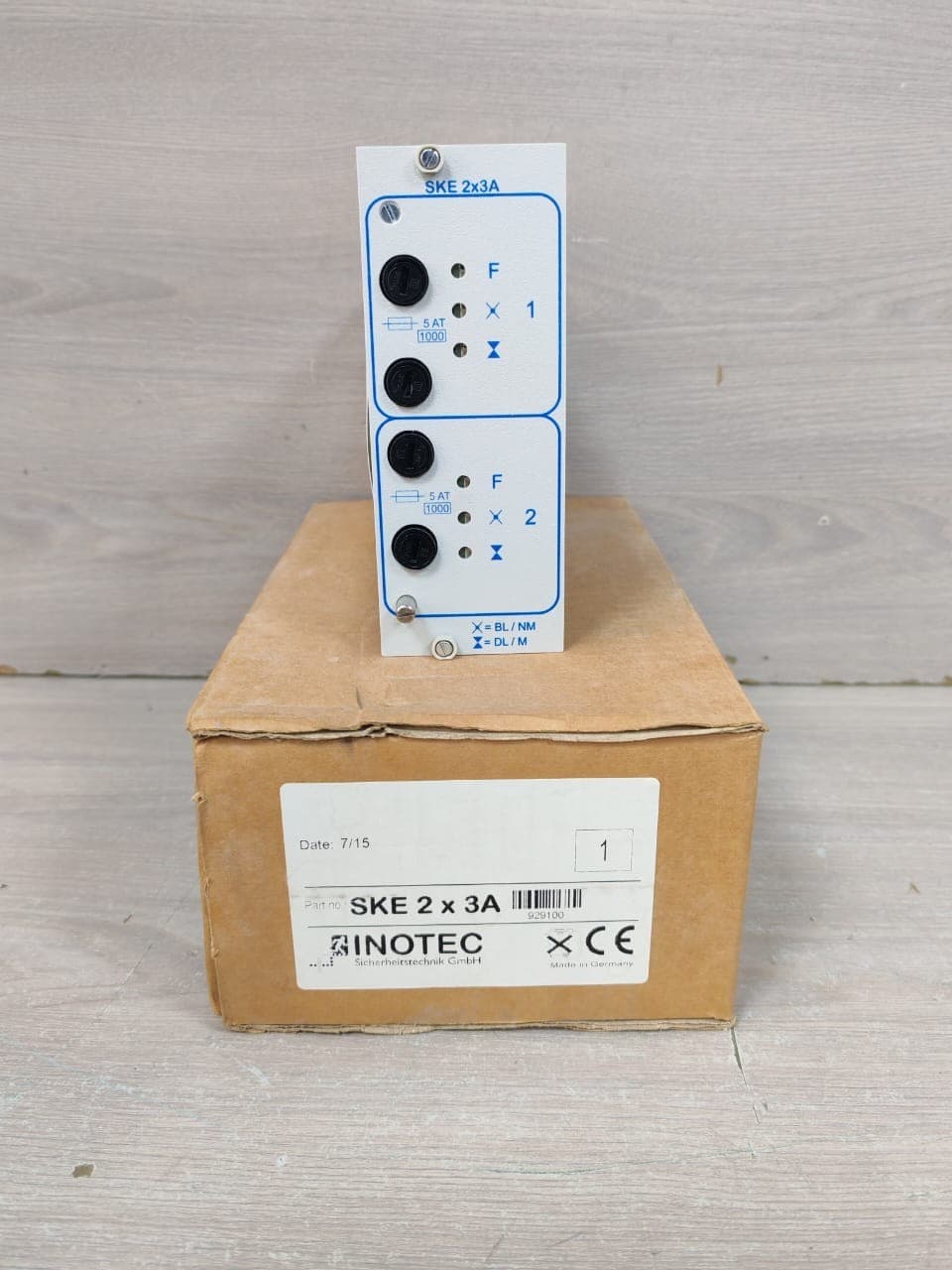 INOTEC SKE 2x3A Emergency Lighting PCB Board Module Power Supply