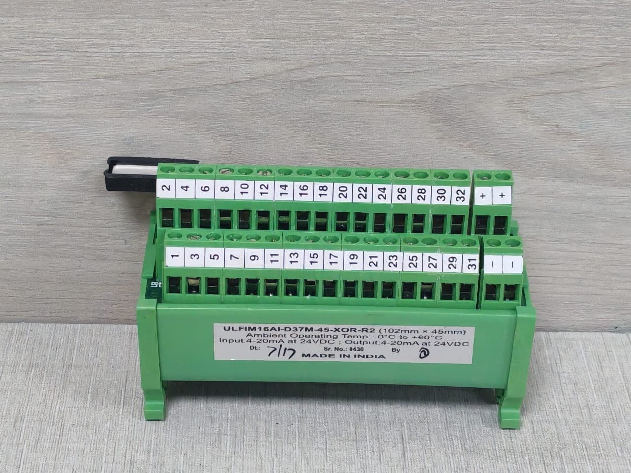UL Group ULFIM16AI-D37M-45-XOR-R2 Input Relay