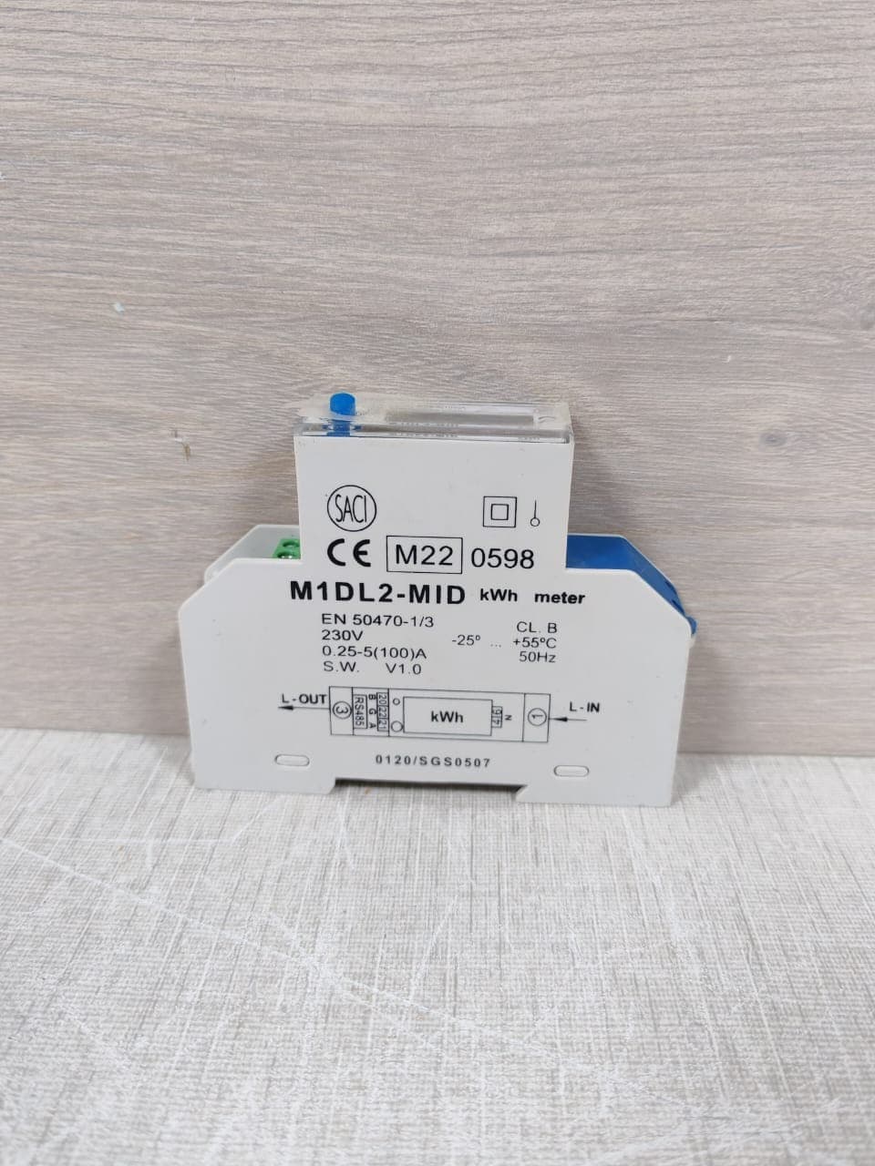 SACI M1DL2-MID SINGLE-PHASE DIRECT ENERGY METER