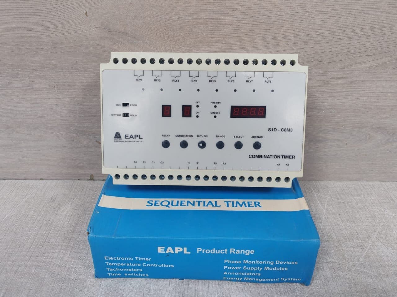 EAPL S1D-C8M3 COMBINATION 8CHANNEL TIMER