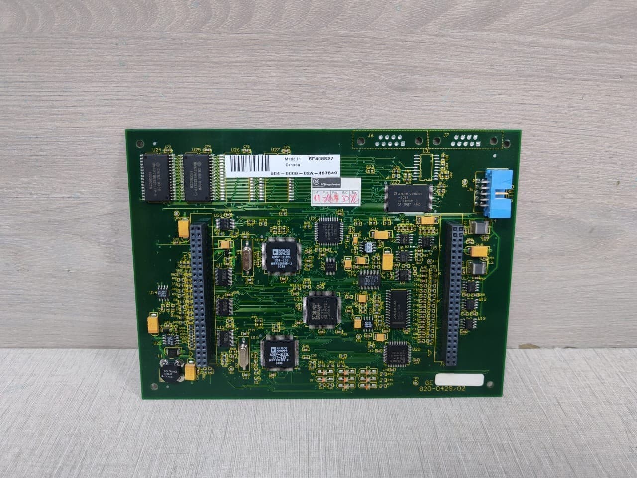 GE 820-0429/02 Protection Relay Board