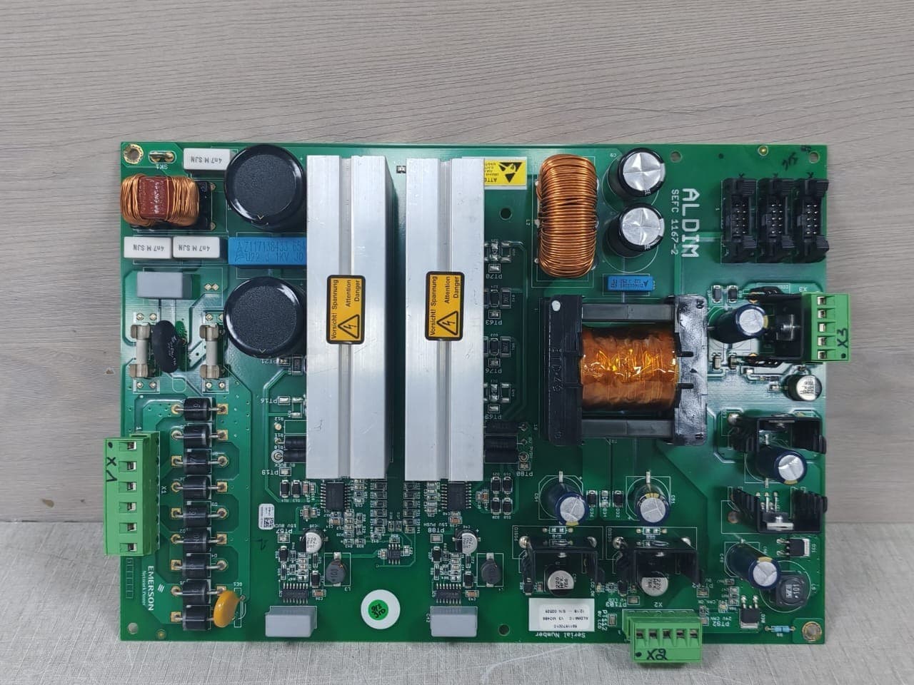 Emerson ALDIM SEFC 1167-2 Pcb Board 5911670010