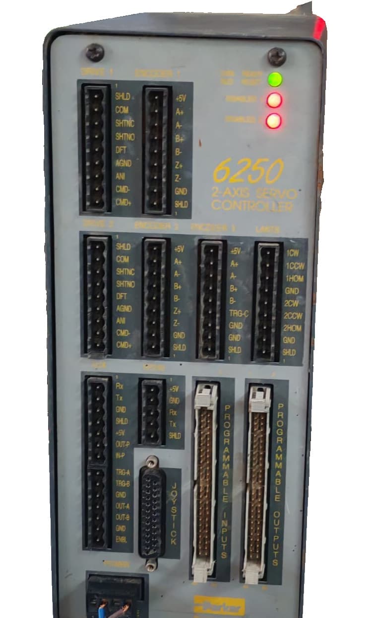 PARKER 6250 COMPUMOTOR 2-AXIS SERVO CONTROLLER 120-240V