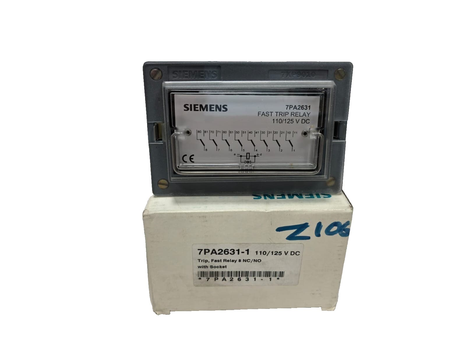 SIEMENS 7PA2631/7PA2631-1 FAST TRIP RELAY 110/125 VDC