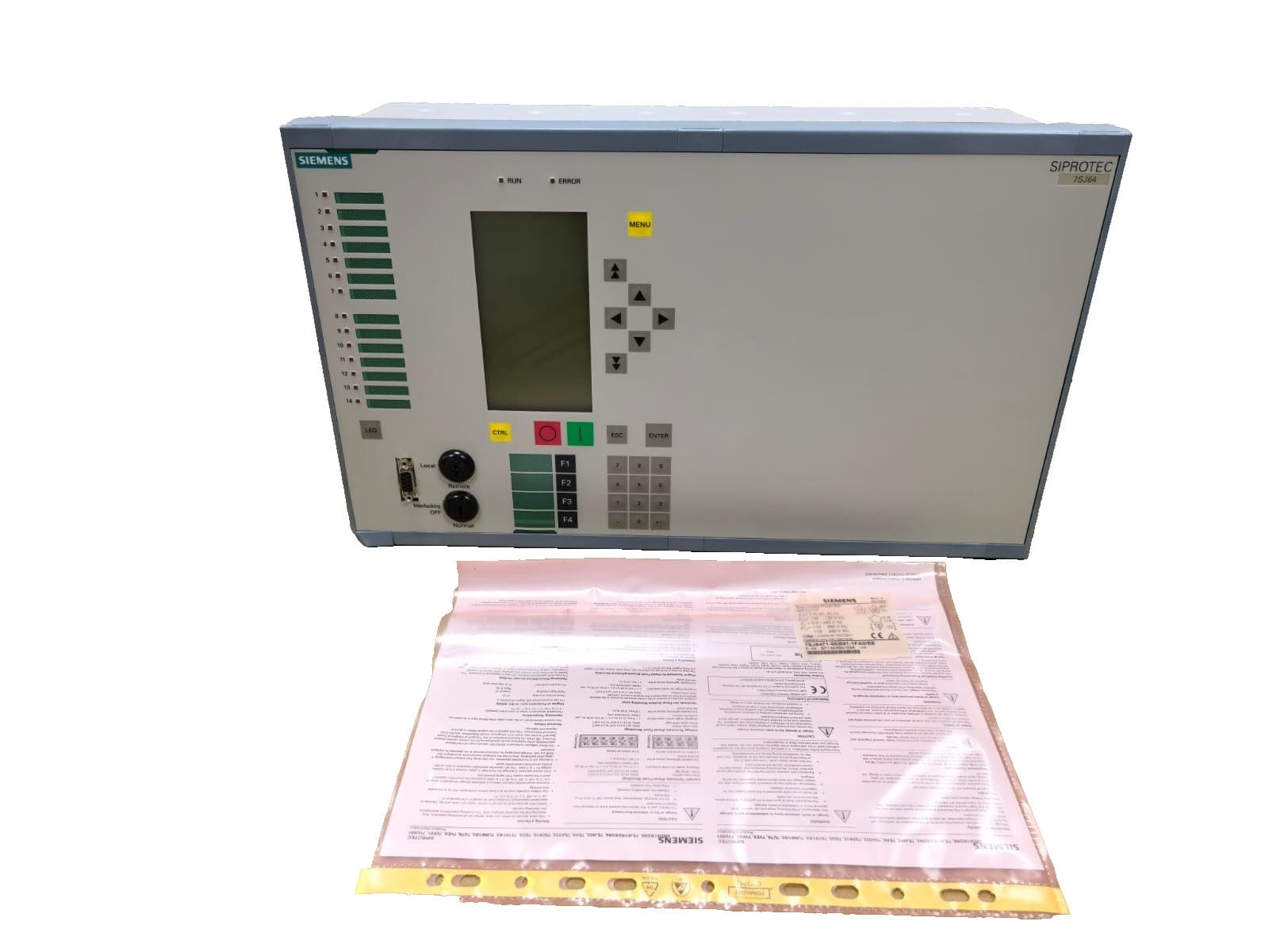 SIEMENS 7SJ6471-5EB91-1FA0/EE L0S MULTIFUNCTION PROTECTIVE RELAY