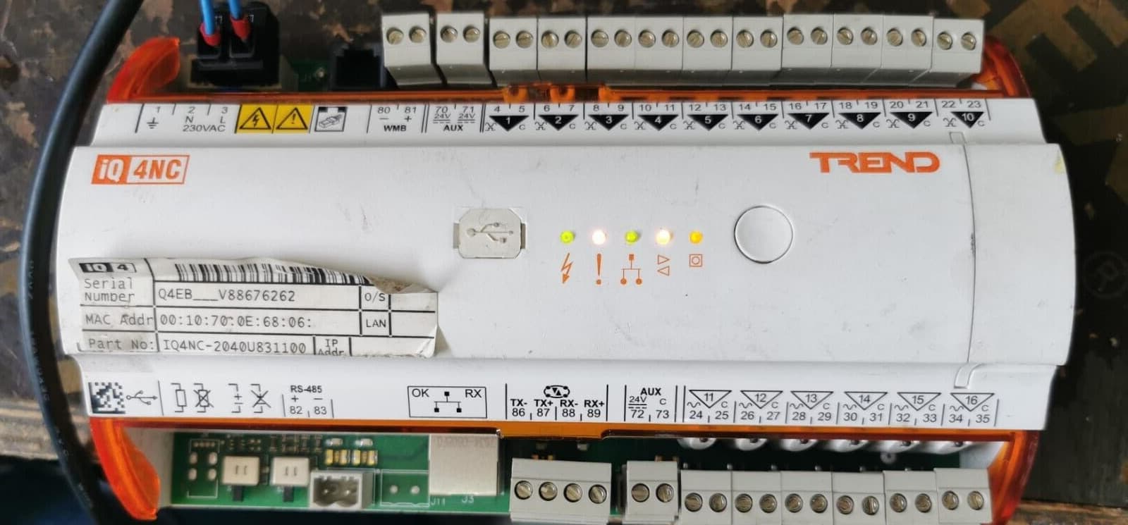 TREND IQ4NC/16/XNC/230 CONTROLLER 230VAC 50/60Hz 70VA