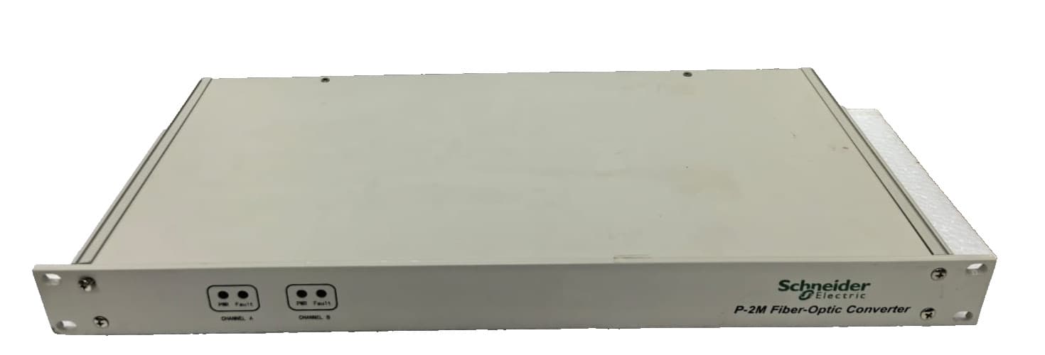 SCHNEIDER ELECTRIC P-2M FIBER-OPTIC CONVERTER P-2M11A2