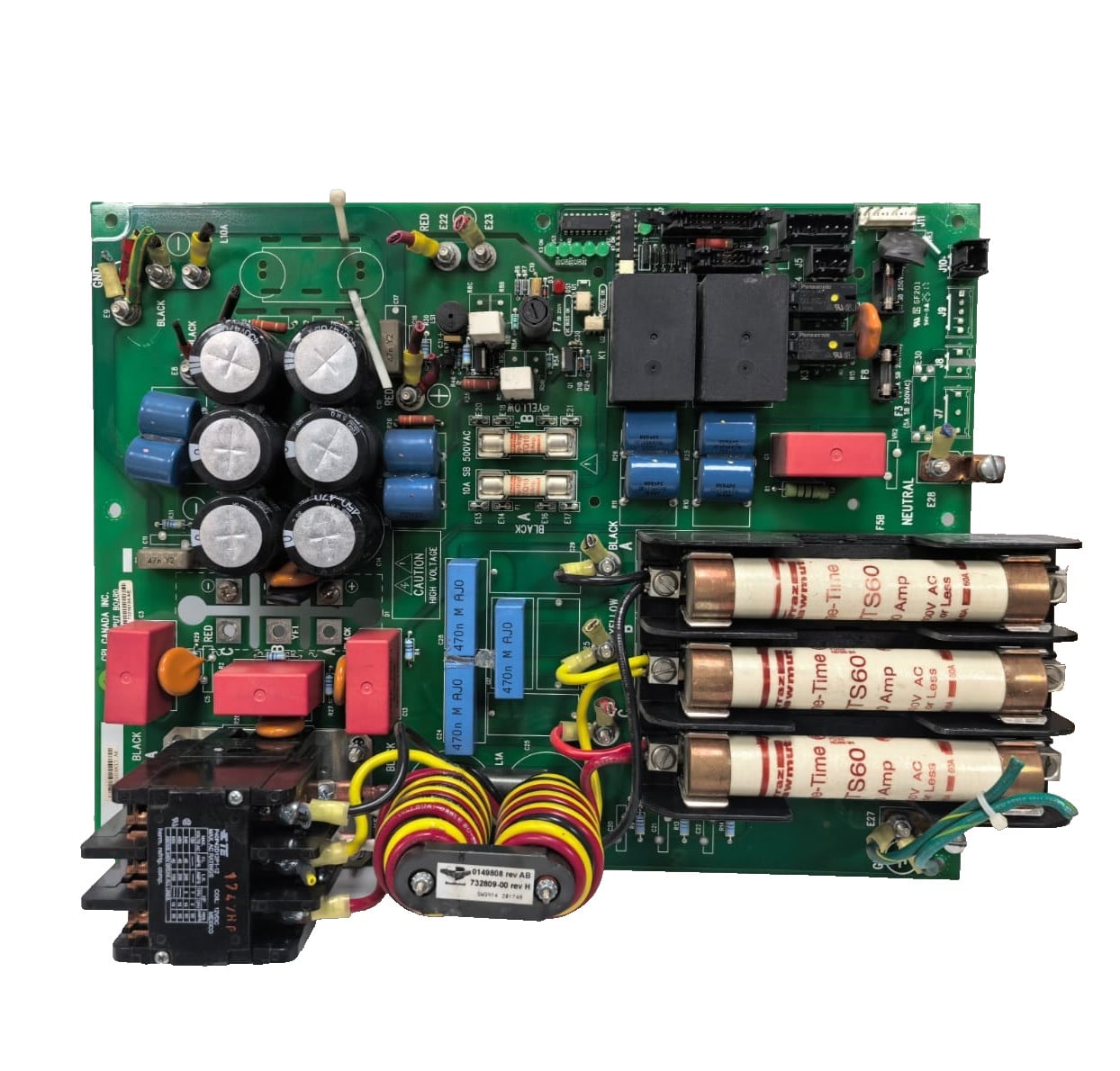 cpi 732160 REV.P CPI INDICO 732161/73216104.AE POWER INPUT BOARD 732160 REV.P