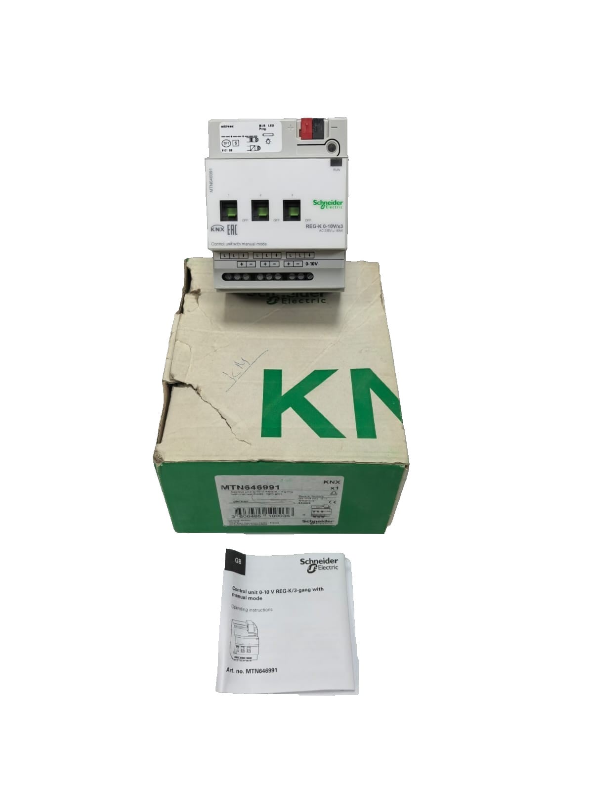 Schneider Electric MTN646991 SCHNEIDER ELECTRIC MTN646991 CONTROL UNIT 0-10 V REG-K /3-GANG