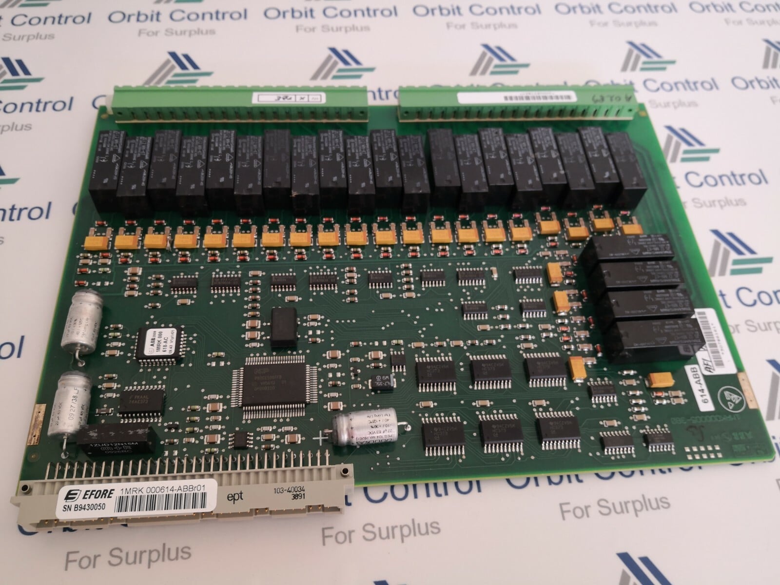 ABB 1MRK000614ABBR01 ABB 1MRK 000614-ABBR01 / 1MRK000614ABBR01 Control Board