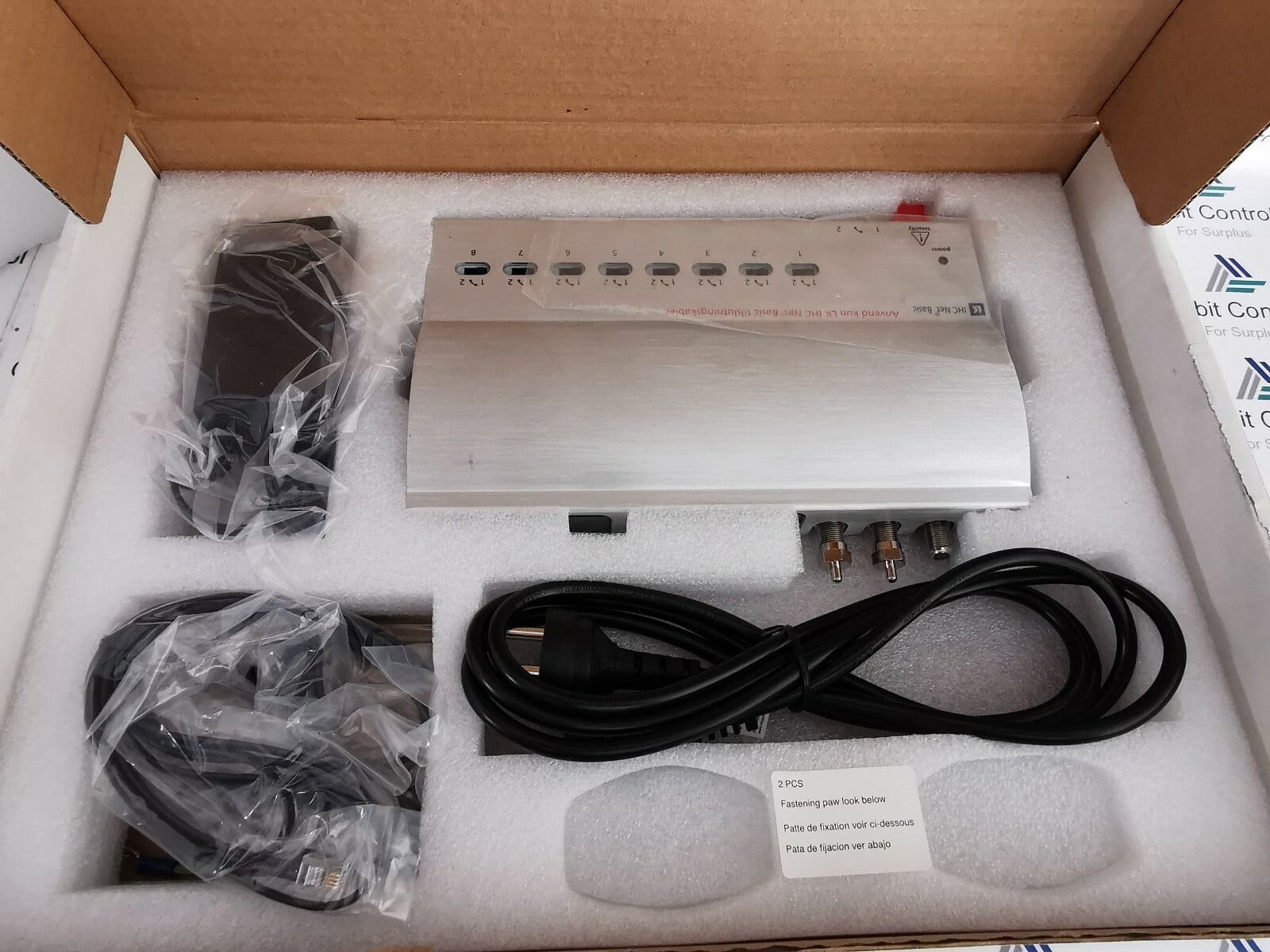 LK VDIR528000 Lk IHC Net Basic VDIR528000 / 8 Ports HUVUDENHET LEXCOM PERFORMANCE
