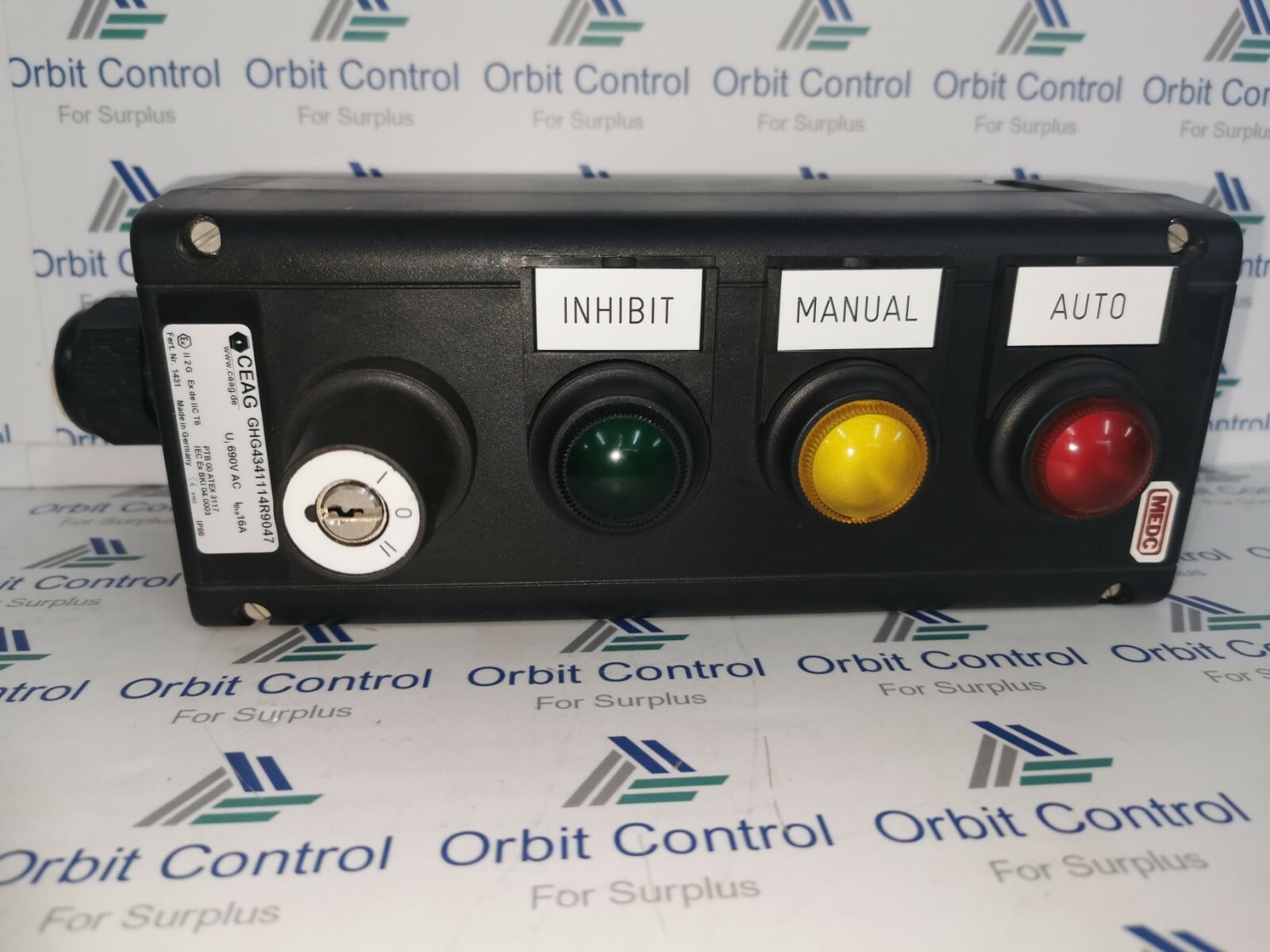 CEAG GHG4341114R9047 CEAG GHG4341114R9047 690V AC 16A PTB 00 ATEX 3117