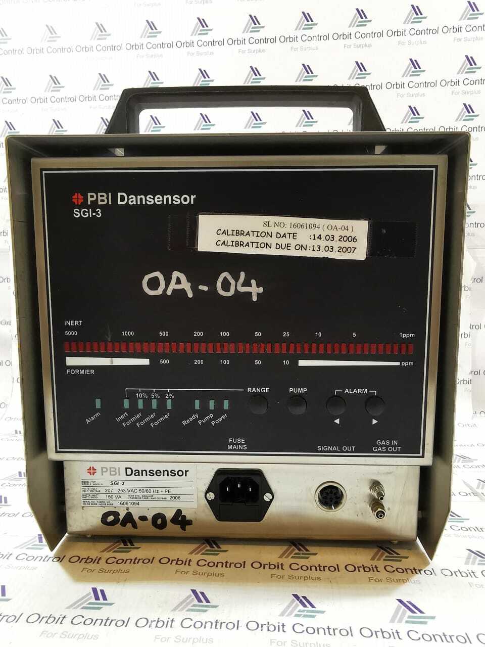 PBI Dansensor SGI-3 PBI Dansensor SGI-3 Oxygen Indicator