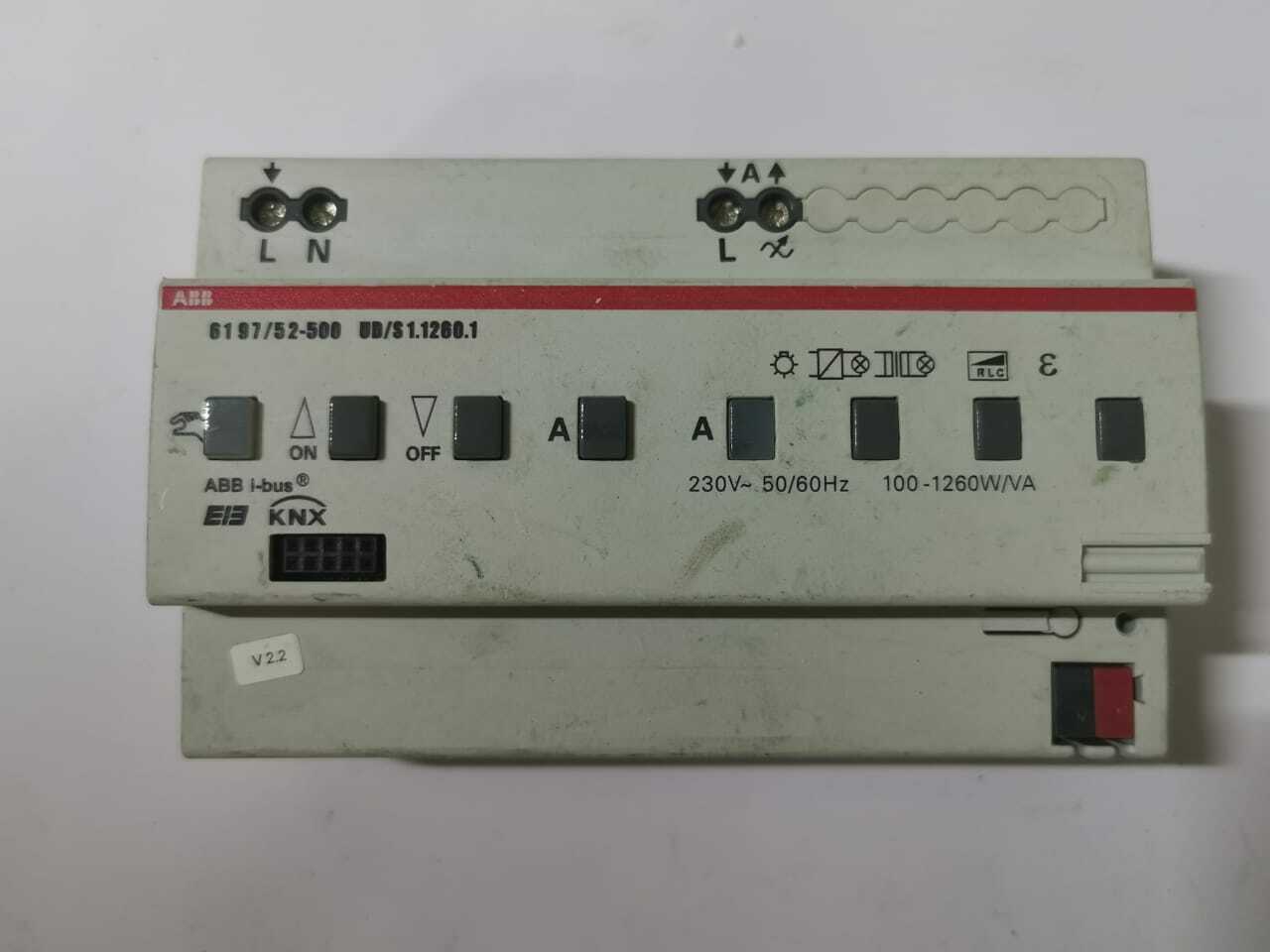 ABB 6197-52-500 ABB 6197-52-500 Universal Dimming Actuator UD/S 1.1260.1