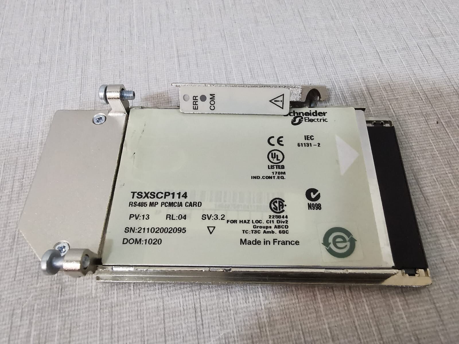 Schneider Electric TSXSCP114 Schneider Electric TSXSCP114 Communication Card